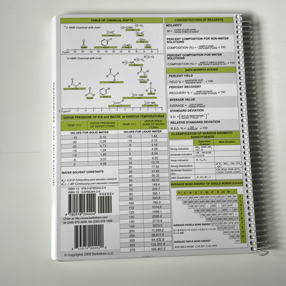 Lab Notebook—in Good Condition - Picture 2 of 4